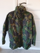 British Army Woodland DPM Jacket with Goretex Waterproof Size 170/96