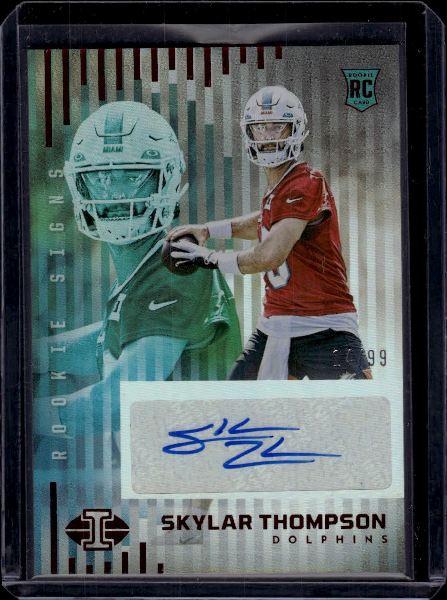Skylar Thompson Panini Illusions Rookie Signs #RSST Red
