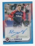 2025 TOPPS CHROME SOCCER MLS AUTOGRAPH BLUE WAVE REFRACTOR 118/150 ILAY FEINGOLD