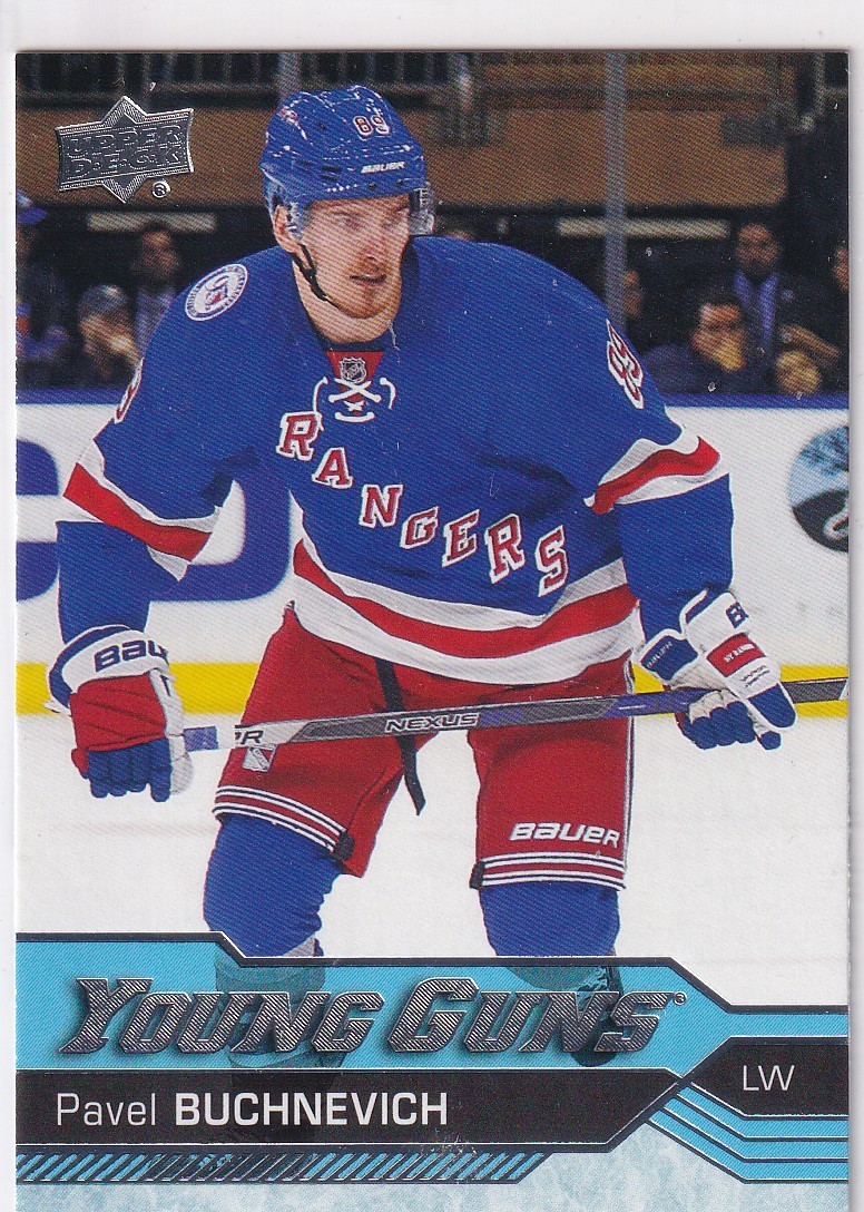 16/17 UD SERIES 1 PAVEL BUCHNEVICH YOUNG GUNS RC SP ROOKIE #227