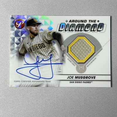 2023 Topps Pristine - Joe Musgrove Around The Diamond Jersey Auto #ADR-JMU