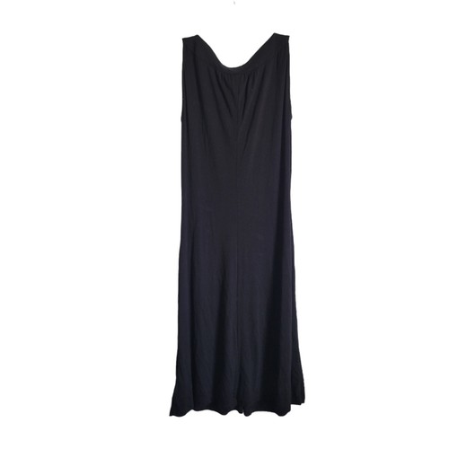 Tribal Damen Kleid Gr. Small schwarz mit klobigen Perlen auf Schrift weich und einzigartig - Bild 2 von 10
