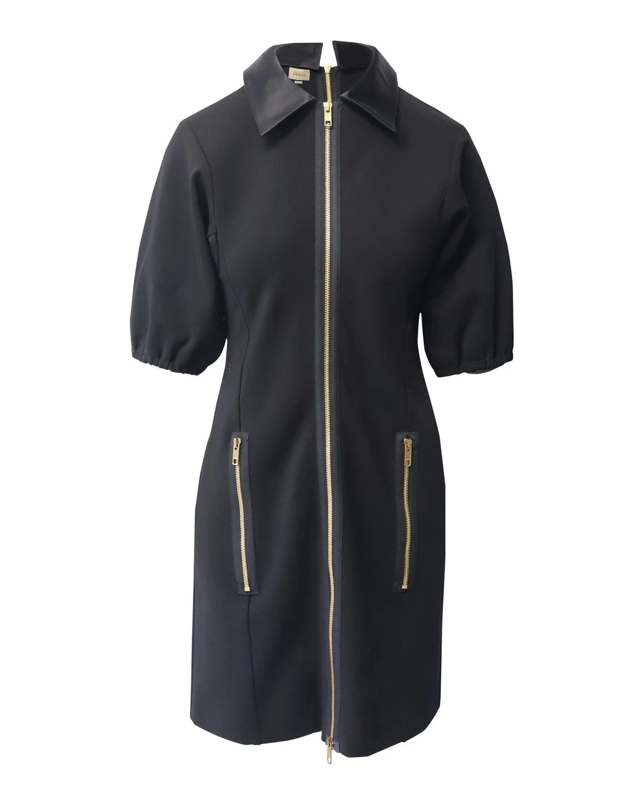 Gucci Mini Robe en Jersey avec Boucle G Ceinture en Viscose Femme Noir S