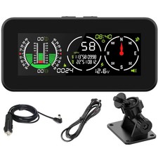 Kfz Neigungsmesser GPS Tachometer Kompass Offroad SUV Digital Anzeige