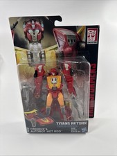 Transformers Titans Return Firedrive & Autobot Hot Rod 6 Action Figure Hasbro