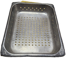 5-Pack Stainless Steel Pan Steam Hotel Prep Table Food Perforated Pan 1/2 Size