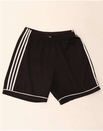 Adidas Uomo Climalite Pantaloncini Sportivi Grandi Nero Poliestere CL13 - Foto 1 di 4