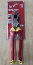 Milwaukee 48-22-2209 1000V Insulated 9 Inch Maximum Leverage Lineman's Pliers