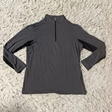 Women’s XL Grey Tailored Sportsman Long Sleeve Horseback Riding Sunshirt