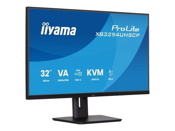 Iiyama Prolite XB3294UHSCP-B1, Led-Monitor 80 Cm (31.5 Zoll), Schwarz (Matt), Ul-image