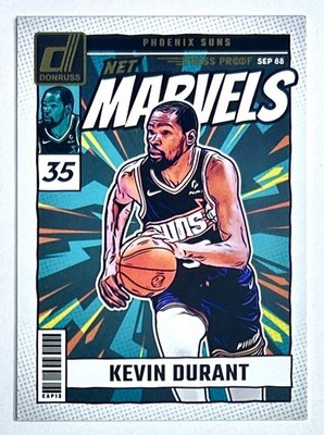 2024-25 Donruss Kevin Durant Press Proof Net Marvels Insert SP #22 Suns KD NBA