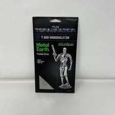 The Terminator T-800 Endoesqueleto Metal Tierra Serie Premium Kit Modelo Acero