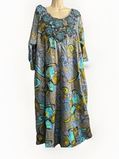 African Ankara Dress/African Boubou Kaftan Dress Uche Plus ONE SIZE Auntie