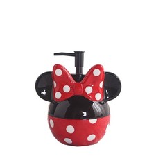 Disney Minnie Mouse Ceramic Soap/Lotion Pump Dispenser