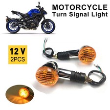 2x Turn Motorcycle Signal Set Lights For Honda Shadow VT 750 VTX 1100 1300 1800