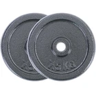 15kg Weight Plates Set 2x7.5kg Cast Iron Dumbbell Weight Sealed 30mm