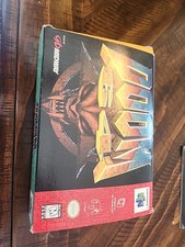 Doom 64 Nintendo 64 Box Manual No Game