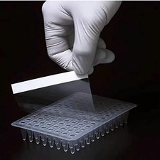 PCR Sealing Film 96 Well Plate Self-Adhesive 100 Sheet