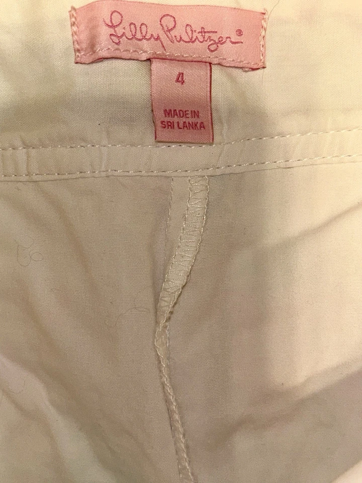 Skorts florais Lilly Pulitzer.               Usado tamanho 4 bom estado - Imagem 3 de 4