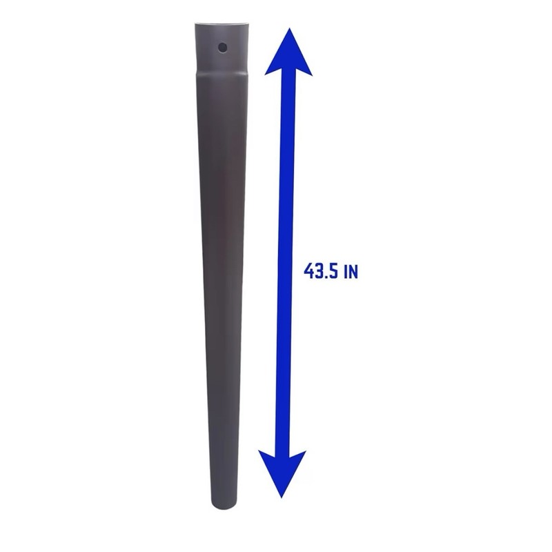 Coleman Compatible 43.5 in Metal Vertical Pole Replacement, Brown, 1 Piece