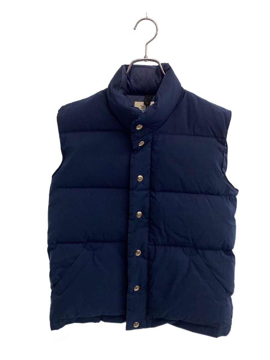 Crescent Down Works Vest/Xs/Cotton/Nvy/Plain 12712