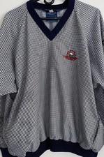 Sunderland Of Scotland Pullover XL Black Windbreaker Indigo Creek Golf Club