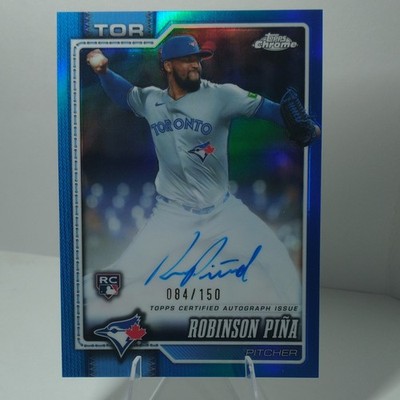Topps 2026 Chrome Robinson Piña Blue Jays RC Auto🔥 Blue Refractor/150 RA-RP