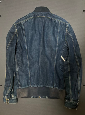 Adidas x Diesel Denim Jacket Limited Collaboration Blue Jean