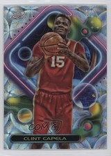 2023-24 Topps Cosmic Chrome Nucleus Refractor Clint Capela #4 rw6