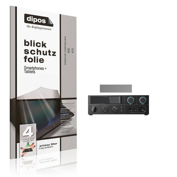 Blickschutzfolie FüR Fiio K15 Matt Schutzfolie Folie Display Schutz dipos-image