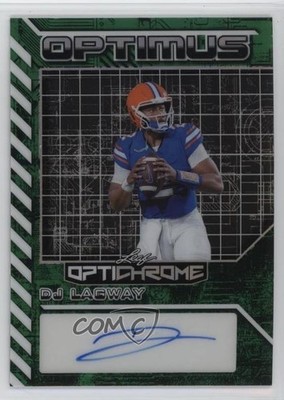 2025 Leaf Optichrome Optimus Green Prismatic /6 DJ Lagway #OA-DJL Auto 03j5