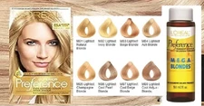 Loreal Preference Mega Blonde MB4 MB5 MB6 MB7  2 oz Bottle