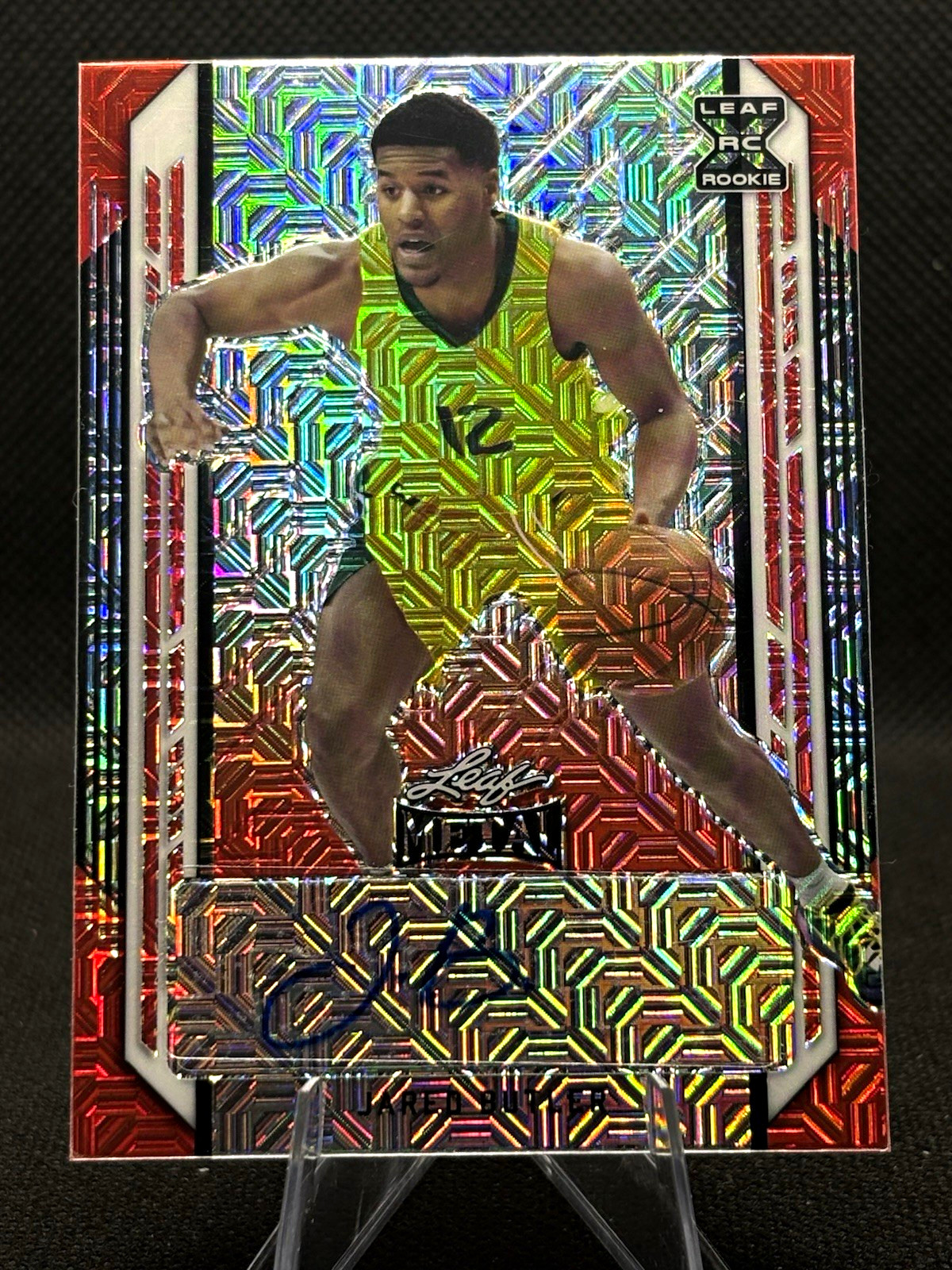 Leaf 2022 Leaf Metal Jared Butler Baylor Bears Rookie Auto #BA-JB1 /2