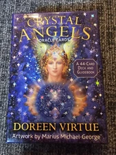 Crystal Angel's Oracle cards, by Doreen, virtue out of print and very rare