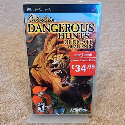 Cabela's Dangerous Hunts Ultimate Challenge PSP Videospiel UMD Activision