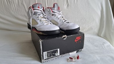 Nike Air Jordan 5 fire red Retro OG Größe US13 47,5 - DA1911-102