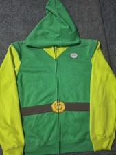 Nintendo Legend of Zelda Wind Waker Link Full Zip Hoodie Size L