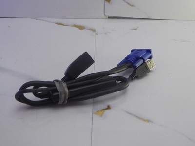 Dell 0DP880 KVM USB RJ45 Dongle SIP System Interface Pod Adapter Kabel #27
