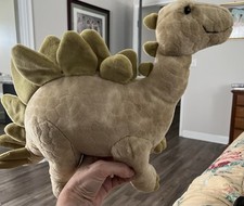 Applause plush stegosaurus Dinosaur 18 Inches. Soft. Stuffed Animal.