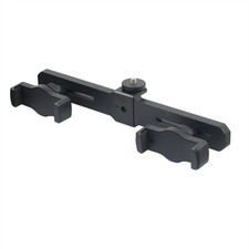 27cm/10.63" Mobile Phone Holder Bracket Kit Dual Adjustable Crossbar Clip