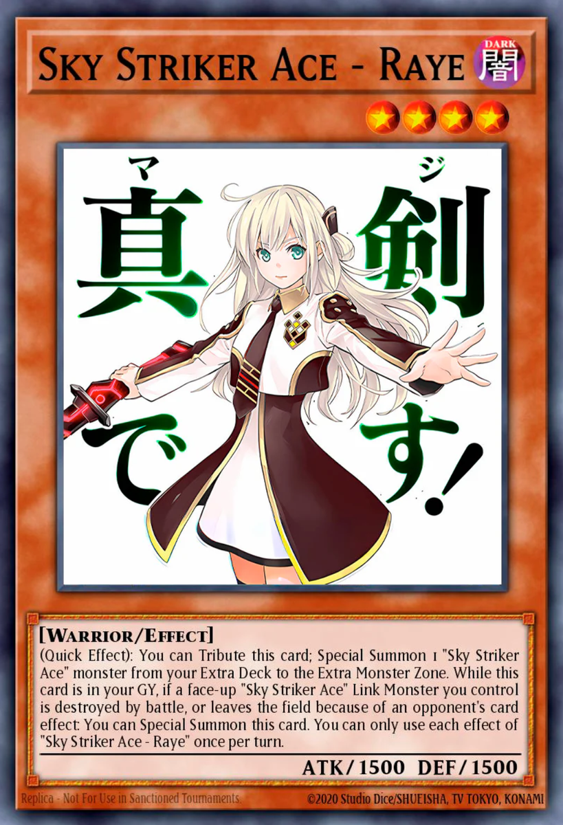 YuGiOh! Sky Striker Ace - Raye RA05-EN093 STAMPED ART Rarity 5 | eBay