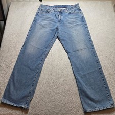 Vintage 90s Lucky Brand Jeans Mens Size 36x32 Low Rise Boot Cut USA Made Faded