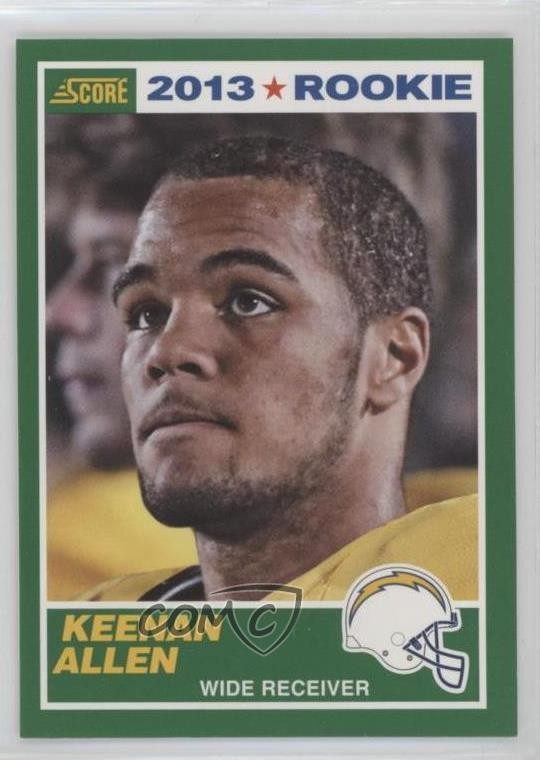 2013 Score 2013 Rookie Keenan Allen #384 Rookie RC 16uy