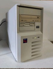 Computer Vintage AMD-K6  - Motherboard PT-5SMT • Floppy 3,5" - ISA SLOT• AT CASE