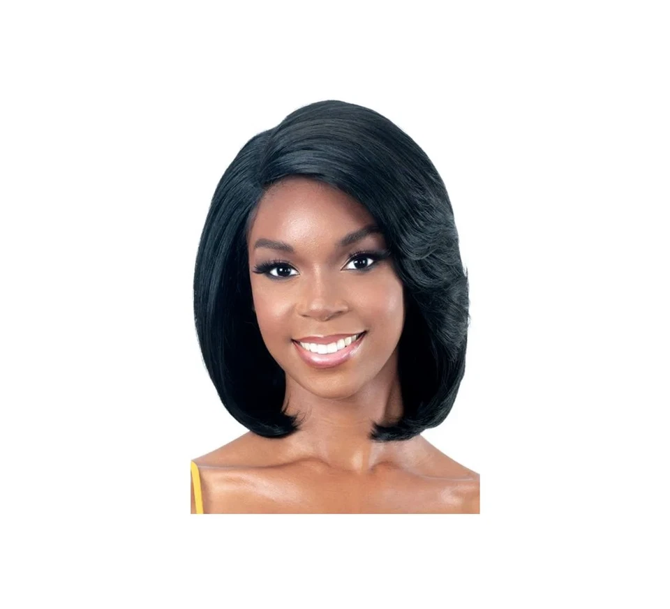 MODELO MODELO HD ENCAJE PARTE PELUCA CON OREJA A OREJA ENCAJE BOB PELUCA Foto 3 de 4