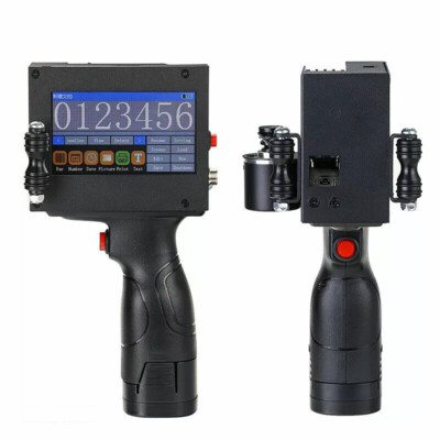 Handheld Protable Smart Date Coder Inkjet Printer Ink Coding Printing Machine