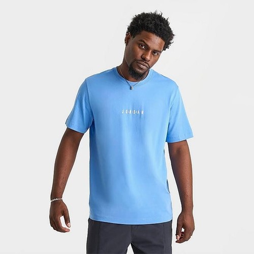 Air Jordan Embroidered Air Mens Graphic T-Shirt Legend Blue DM3182 469 XL NWT
