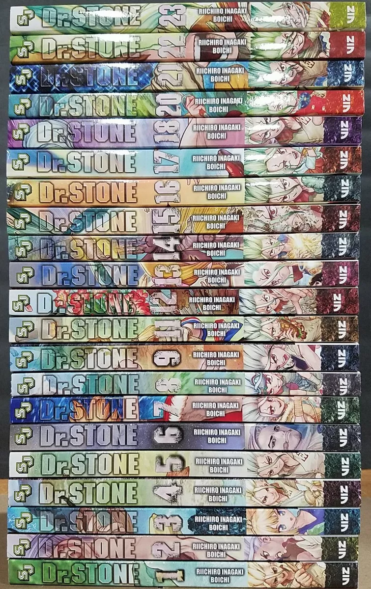 Dr. Stone English Manga Vol. 1-9,11-18,20-23 Latest Volume graphic novel lot