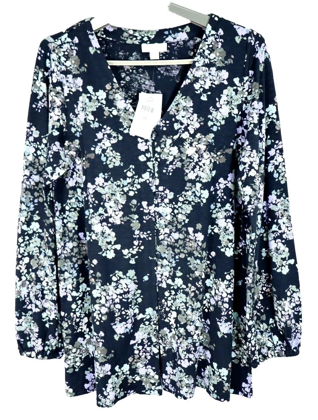 Algodón floral Mujer J. Jill Tops para mujer