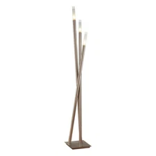 LumiSource Icicle Floor Lamp, Bronze - LSH-ICICLEFLR AN modern style